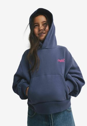 Jersey con capucha - navy and pink