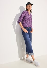 Cecil MIT SMOCK-DETAIL - Bluse - lila