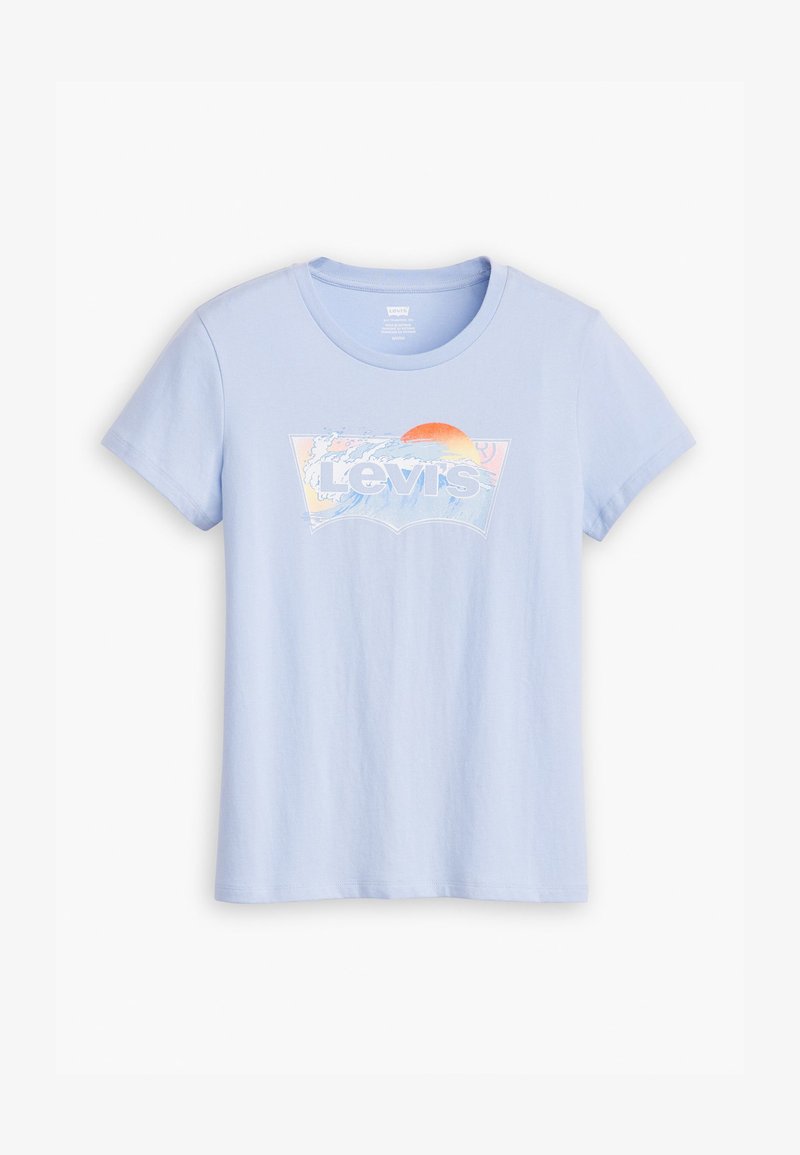 Levi's® THE PERFECT TEE - T-shirts print - wave fill kentucky blue