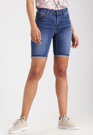 Jeansshorts - dark-blue denim