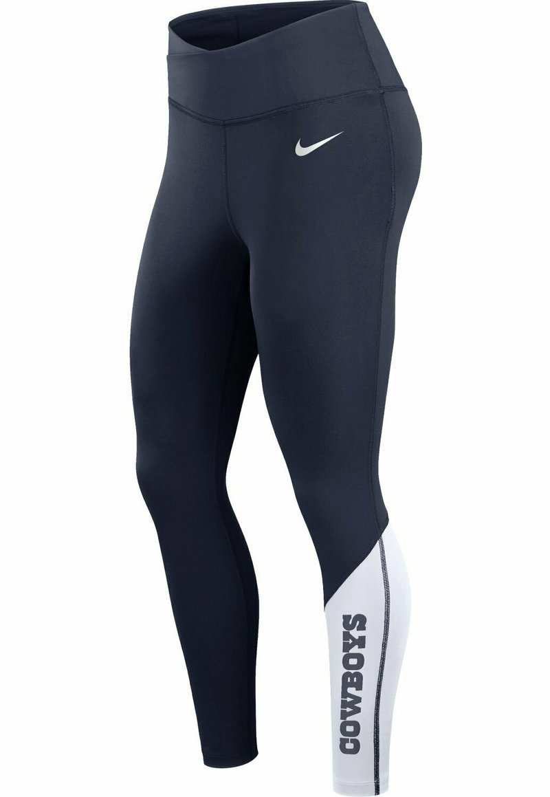 Nike Performance DRI FIT DALLAS COWBOYS Tights navy/dunkelblau