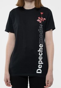 Paradiso Clothing DEPECHE MODE VIOLATOR SIDE ROSE - Print T-shirt - black
