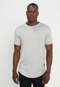 Only & Sons ONSMATT LONGY TEE 5 PACK - T-shirt básica - white/black