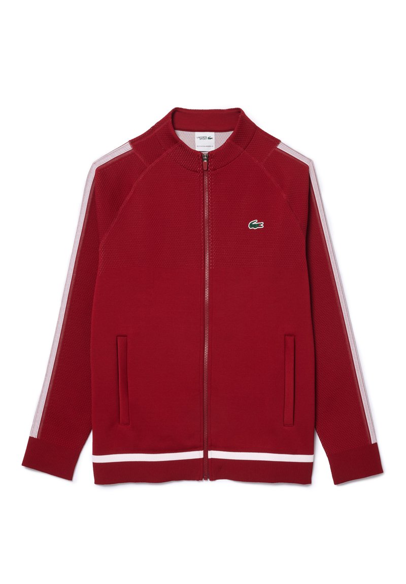 Lacoste Sport Sweater met rits bordeauxrood Lacoste Sport Sweater met rits bordeauxrood