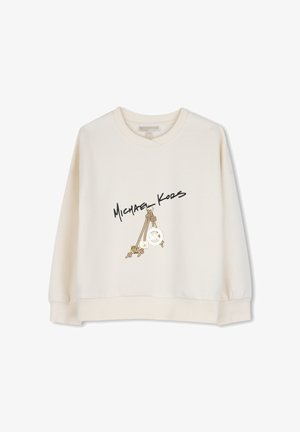 Michael Kors Kids, SWEATSHIRT KIDS TEENS - Φούτερ - cream