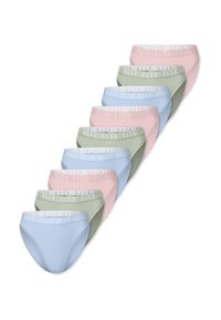 Unausgewählt, rose, light green, light blue