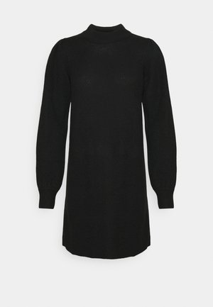 L/S HIGH NECK NOOS - Haljina s naramenicama - black