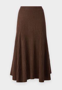 FLARED SKIRT - Áčková sukně - dry lotus