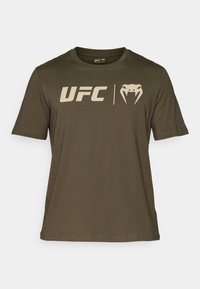 CLASSIC - Tričko s potlačou - khaki/bronze