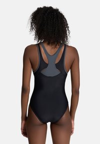 Arena SOLID CONTROL - Maillot de bain - black asphalt
