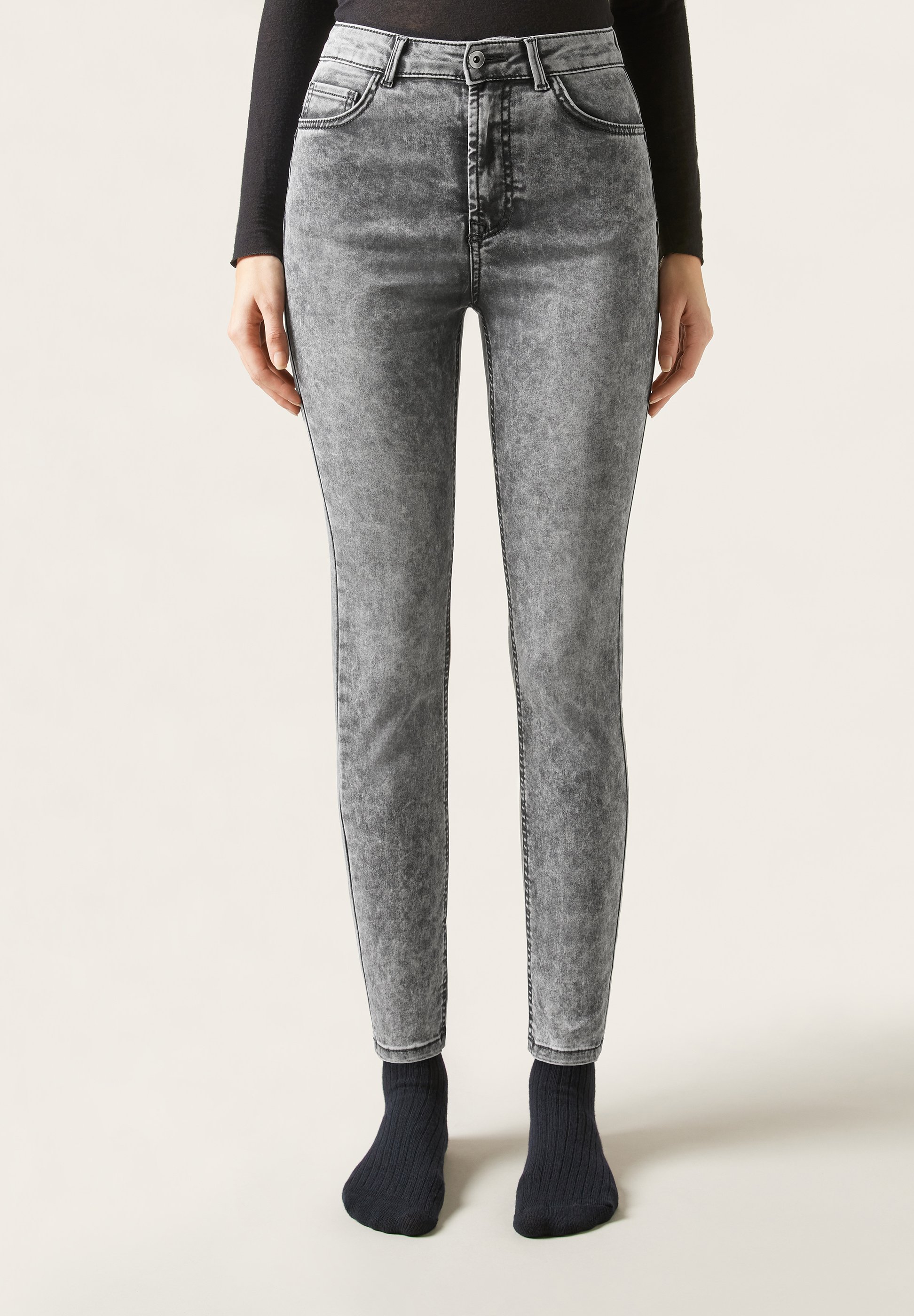 Calzedonia SOFT TOUCH, HIGH WAIST, SKINNY PUSH UP Jeans Skinny - Main Image