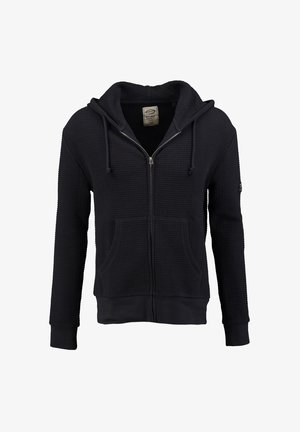 Key Largo, KEY LARGO SWEATJACKE MSW KLMONEY JACKET-ZIP-HOODIE - Sweater met rits - black