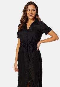 Bubbleroom V-NECK SHORT SLEEVE SHIRT DRESS - Sukienka koszulowa