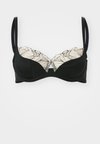 PULP TATTOO LOVE VERY COVERING UNDERWIRED BRA - Σουτιέν με μπανέλα - black/golden beige