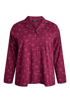 Zgornji del pižame - fig w heart aop
