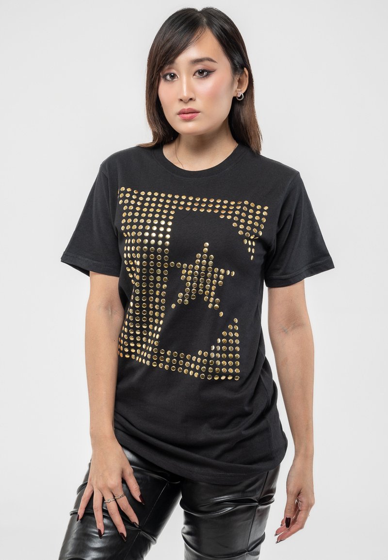 Paradiso Clothing ELTON JOHN DIAMANTE E LOGO - Print T-shirt - black