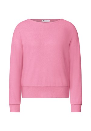 Street One, LANGARM SHIRT MIT ELASTIKBUND - Pullover - warm blush mel