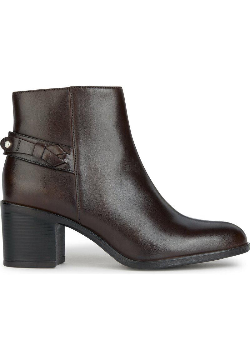 Geox NEW ASHEEL - Stivaletti - coffee