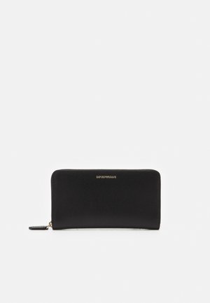 Emporio Armani, FOGLIO ZIP AROUND - Monedero - black