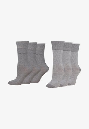 TOM TAILOR 6ER BASIC - Socken - paar grey