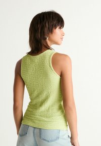 Next TEXTURED REGULAR FIT - Top - sage green