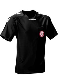 Hummel REFEREE YOUTH - T-shirt med print - black