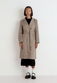 ONLY ONLNICOLE LIGHT WRAP  - Classic coat - walnut melange