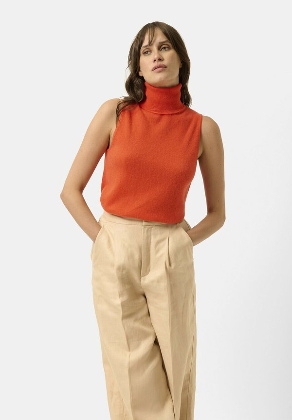 VIOLET - Strickpullover - orange