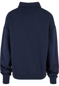 PROHIBITED GRIFFIN HALF-ZIP - Bluză de molton cu fermoar - blue