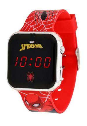 DISNEY SPIDERMAN LED - Smartwatch - red