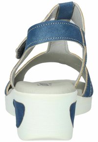 Arcopedico Sandály na klínu - blue a