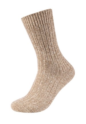 FALKE Festive Canvas W SO Viscosa Estampado 1 Par, Calcetines Mujer, Gris (Concrete Melange 3615), 39-42