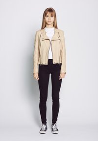 Maze Lederjacke - powder