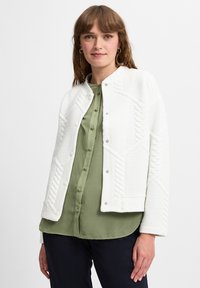 Franco Callegari Sweater met rits - ecru