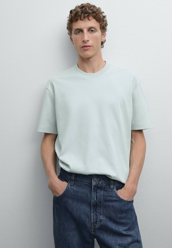SHORT SLEEVE - Basic T-shirt - turquoise