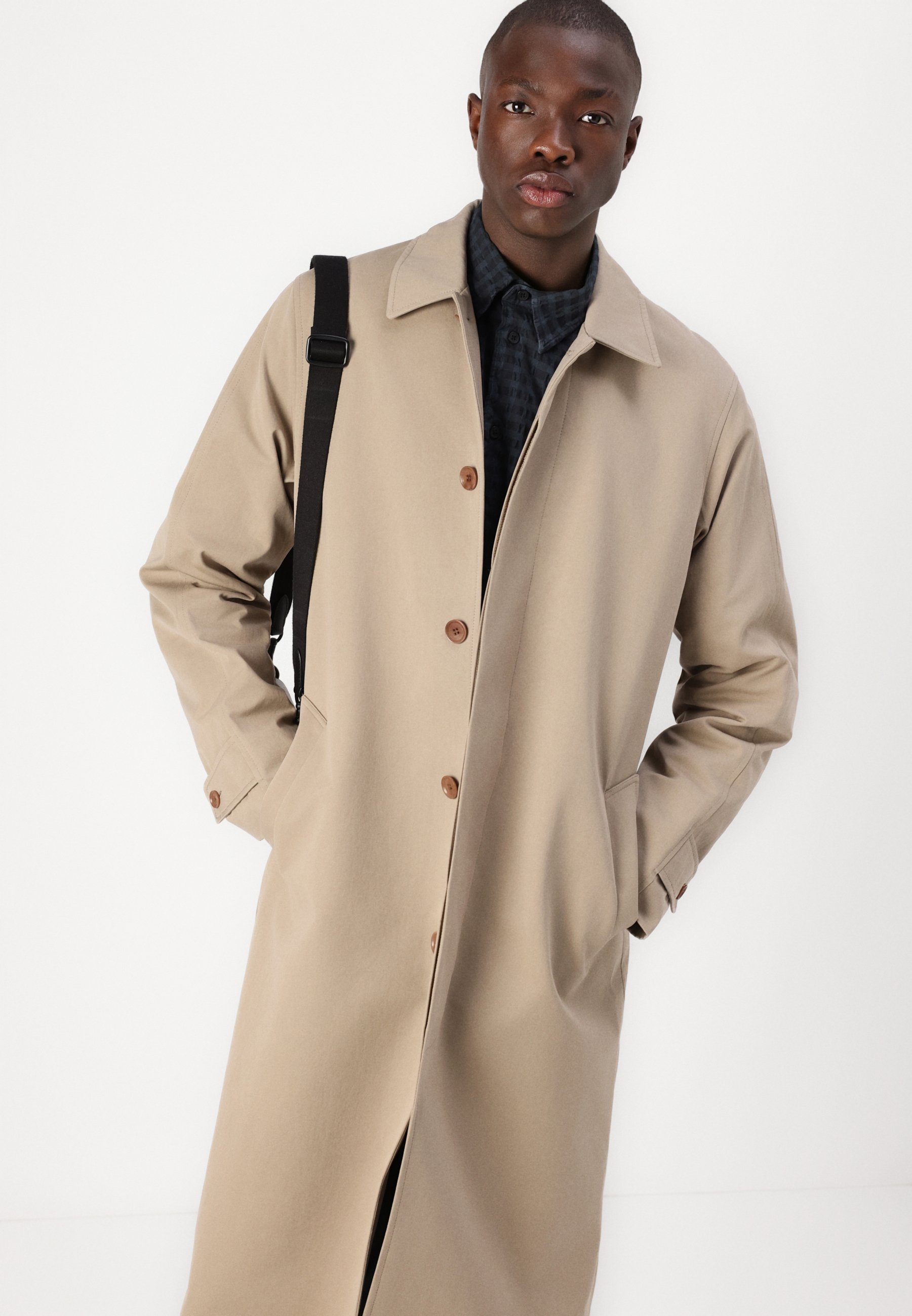 Samsøe Samsøe WILDER COAT - Trenchcoat - greige/beige - Zalando.co.uk