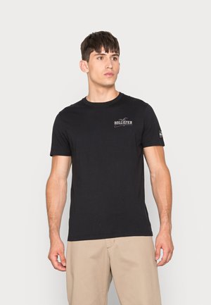 CREW TAPES - Print T-shirt - black
