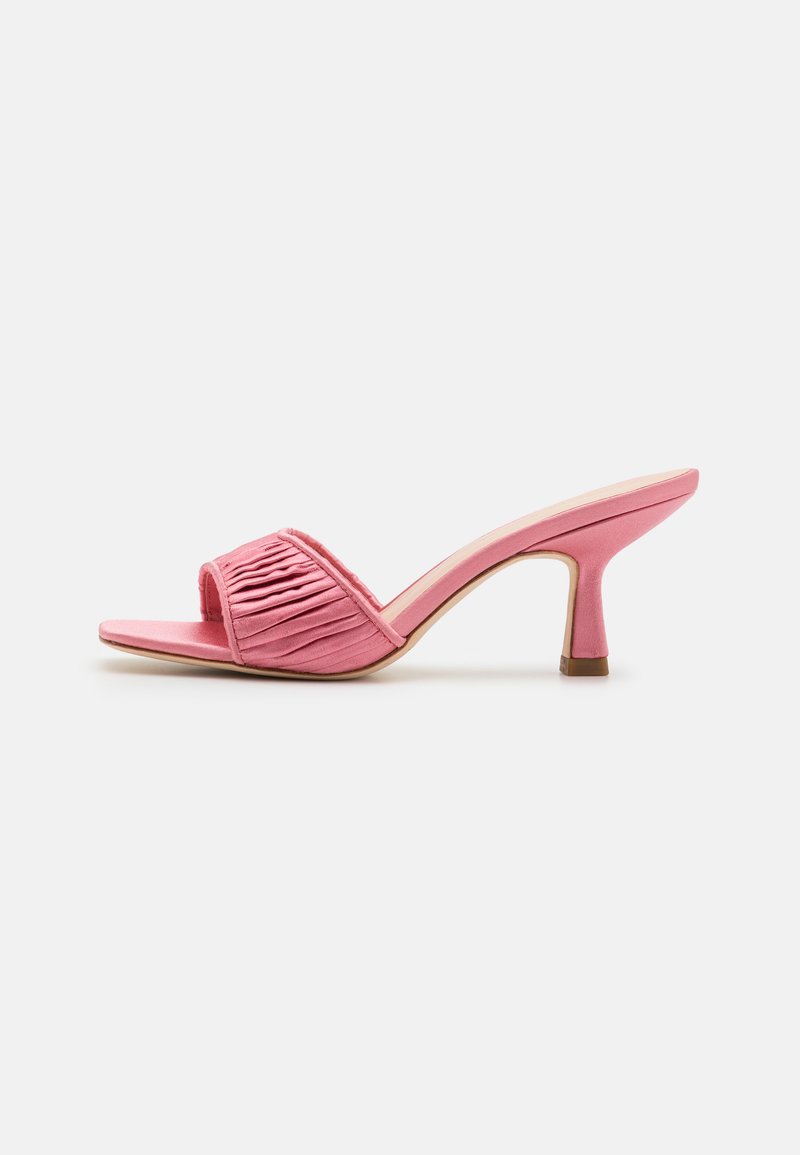 Loeffler Randall NAIMA GATHERED BAND MID HEEL MULE - Sandaler - rose