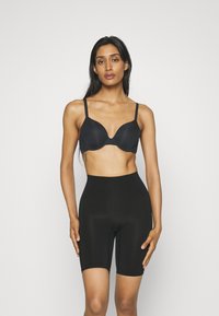Lindex GIRDLE BIKER SEAMLESS - Legíny - punčochy  - black