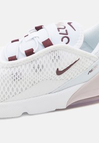 Nike Sportswear AIR MAX 270 - Športni copati - white/burgundy crush/platinum violet