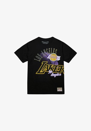 Mitchell & Ness MAXED OUT LOS ANGELES LAKERS - Vereinsmannschaften - black