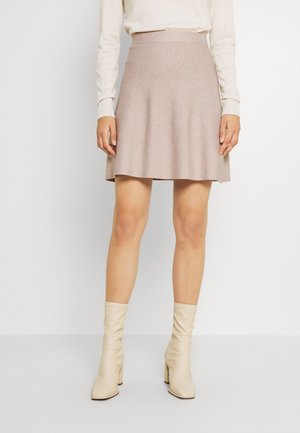 ONLLYNSIE SKIRT - Minigonna - beige