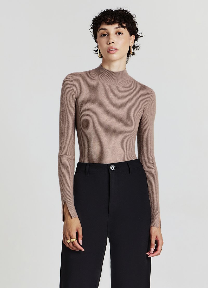 Calliope Bluse - fango chiaro