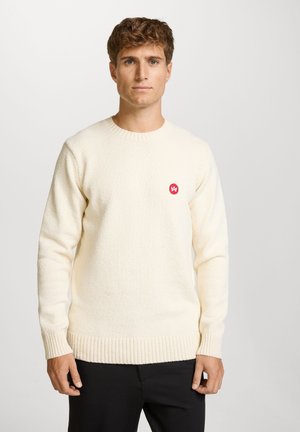 GREYSON CREW NECK - Strikkegenser - ecru mix