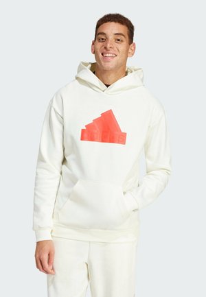 adidas Sportswear FUTURE ICON BADGE OF SPORT - Sweat à capuche - off white