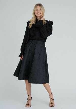 A-VIEW, KORA SKIRT - А-образна пола - black