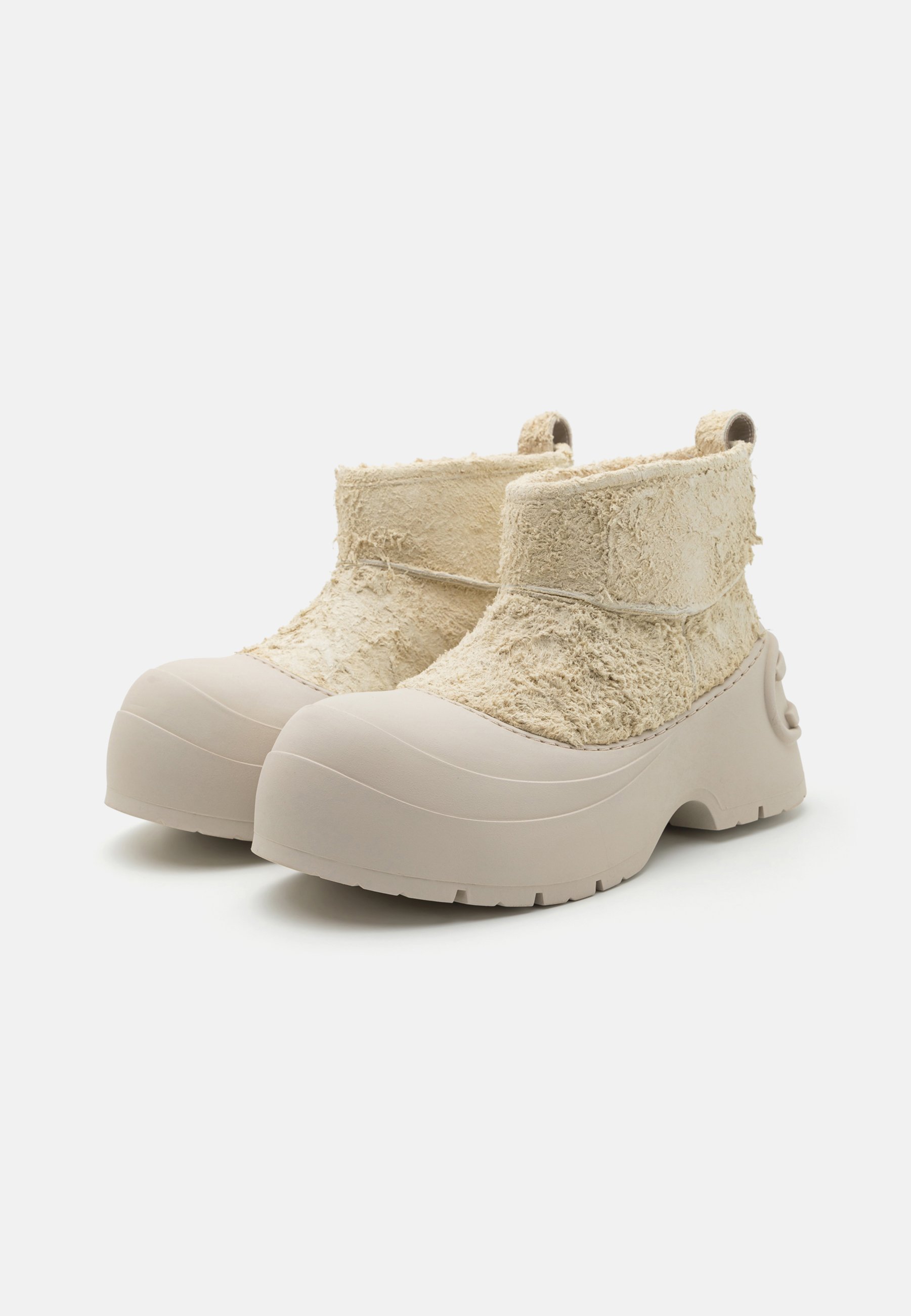 Diesel D-DONALD MONTONE - Platform ankle boots - offwhite/off