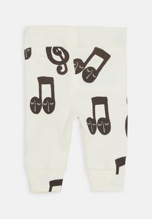 BABY NOTES UNISEX - Leggings - Trousers - offwhite