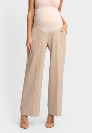 Seraphine, OVERBUMP WIDE - Pantalon classique - neutral