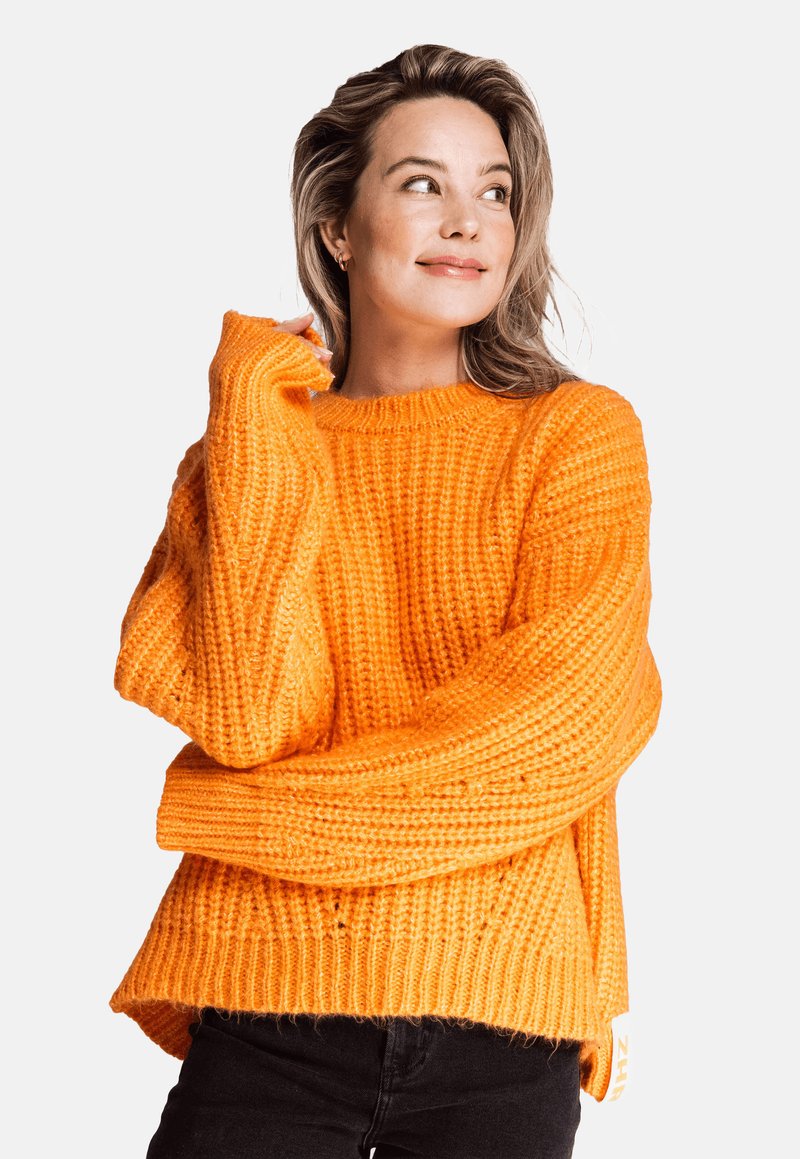 Zhrill Strickpullover - persimmon